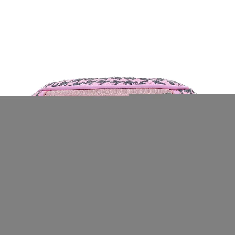 Fashionable Houndstooth Crossbody Chest Bag