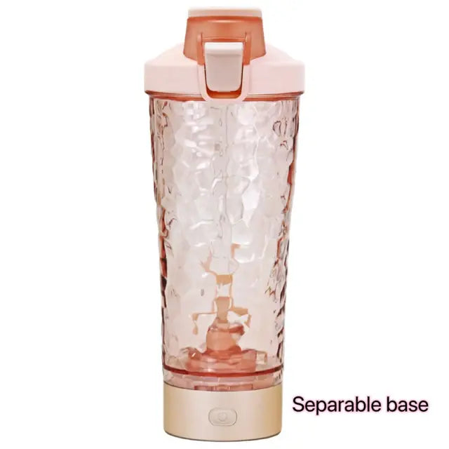 Electric Portable Protein Shaker Bottle