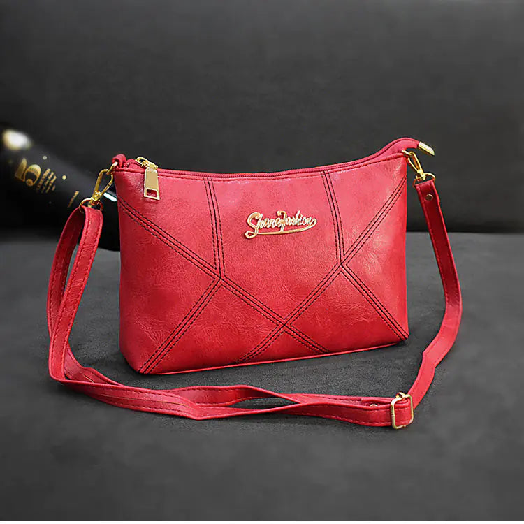 Trendy Women's Crossbody Bag with Stylish Stitching