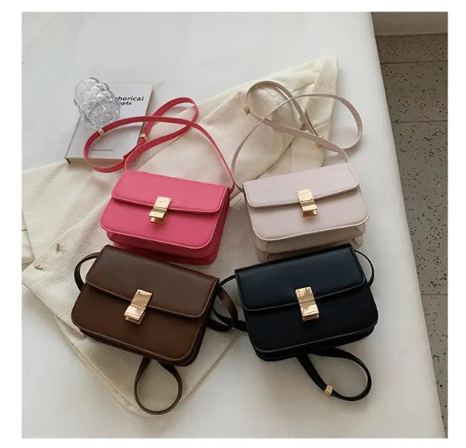Vintage Versatile Crossbody Bag with Stylish Texture