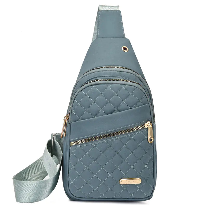Women's Casual Slanted Crossbody Chest Bag