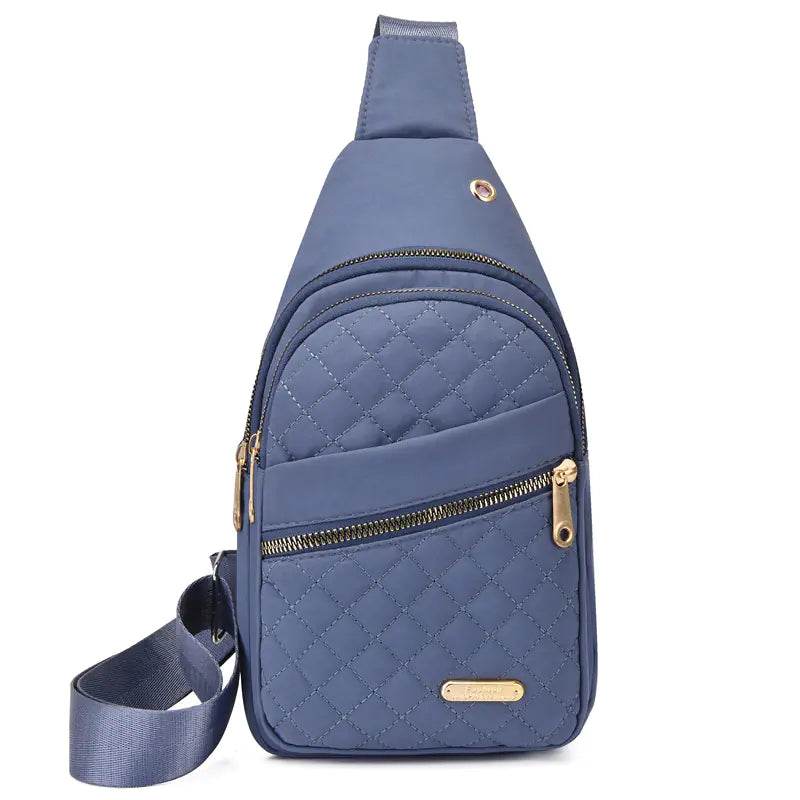 Women's Casual Slanted Crossbody Chest Bag