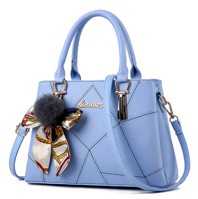 Stylish Women's Leather Crossbody Bag - 2018 New Design