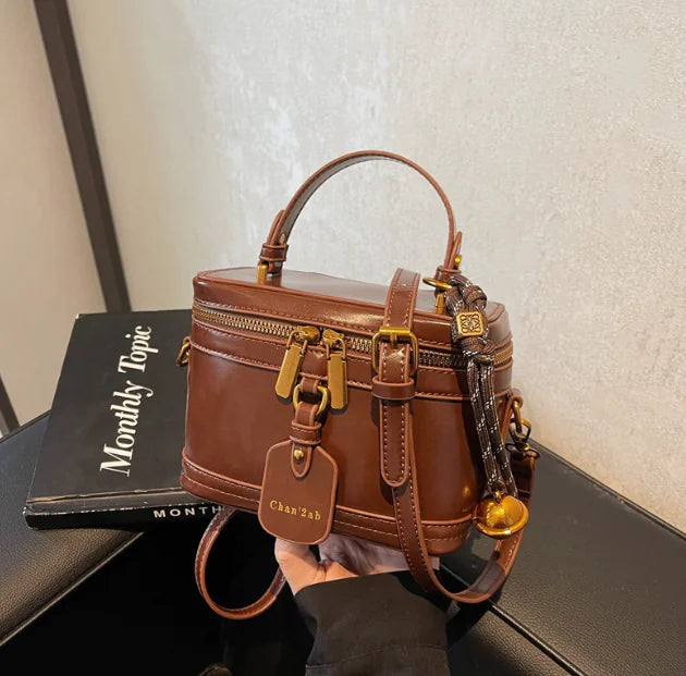 Elegant PU Leather Crossbody Bag