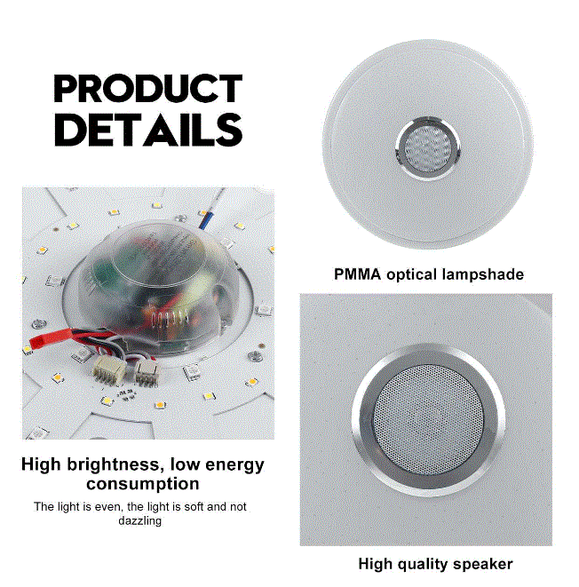 Modern RGB Colour Change LED Ceiling Light