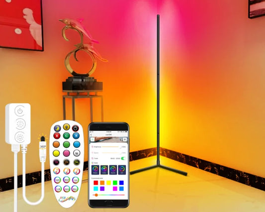 Slim Multi-Colour Floor Lamp