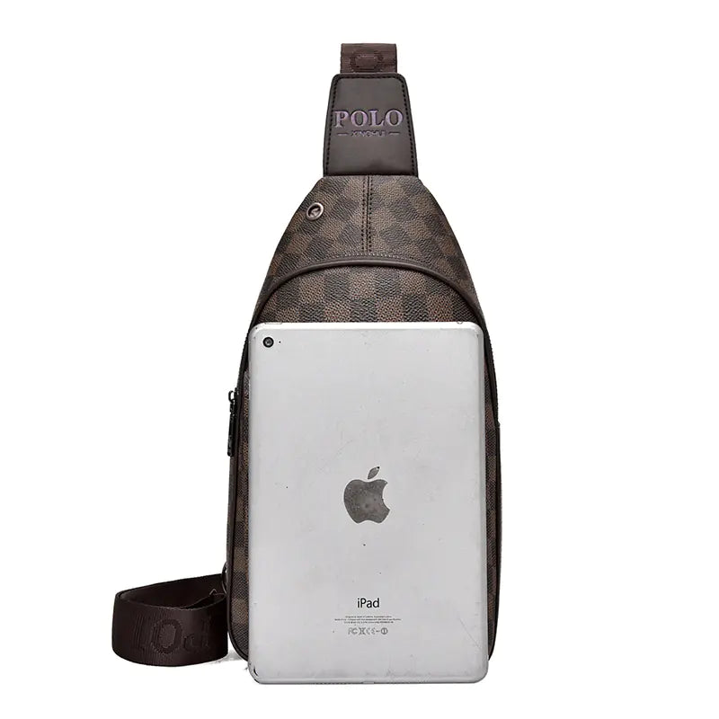 Men's Crossbody Chest Bag for Outdoor Leisure Use