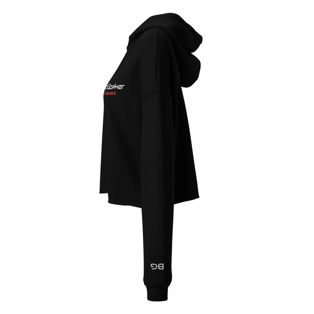 Bad Gopher - Women's Cropped Hoodie