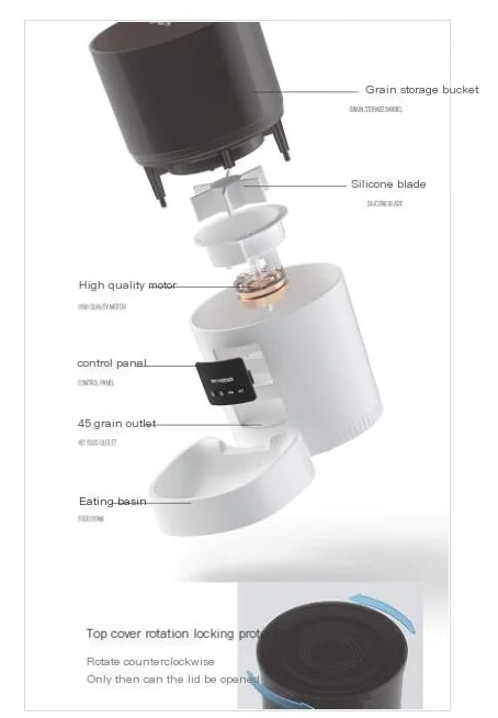 Automatic Dog / Cat Feeder With Camera