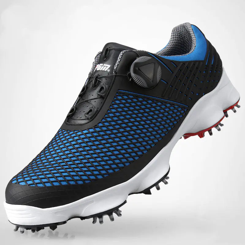 Precision Waterproof Golf Shoes with Dynamic Lacing System