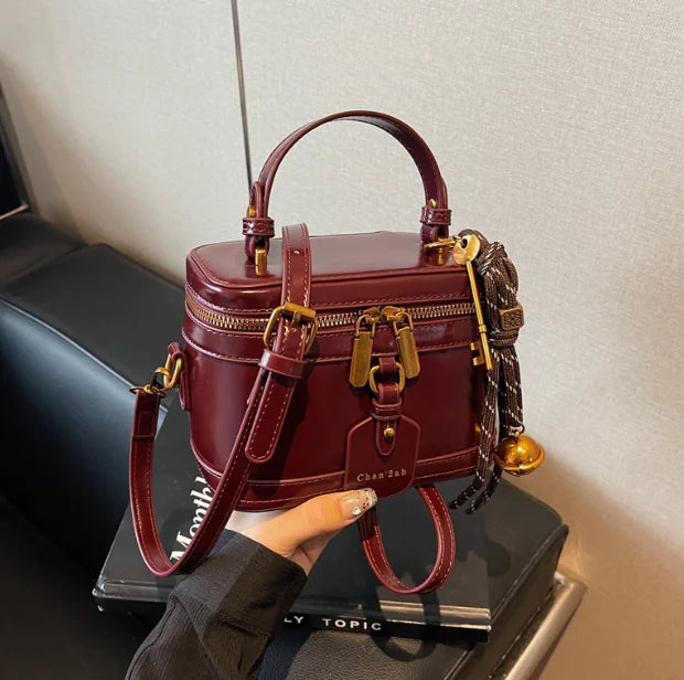 Elegant PU Leather Crossbody Bag