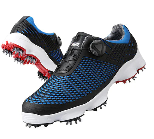 Precision Waterproof Golf Shoes with Dynamic Lacing System