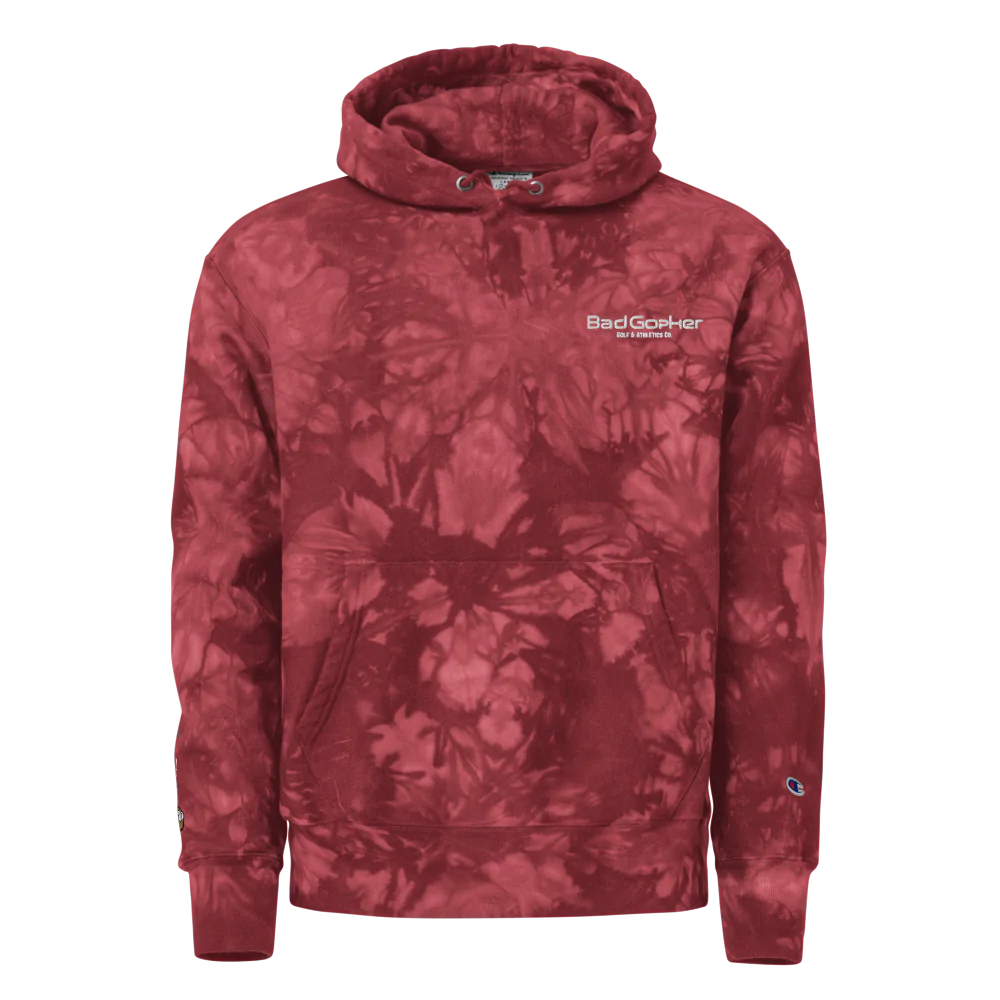 Bad Gopher & Champion - Tie-Dye Hoodie