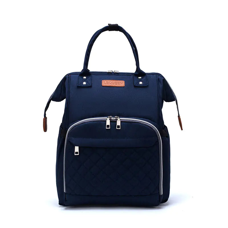 LEQUEEN Stylish Backpack for Moms - Trendy Travel Bag