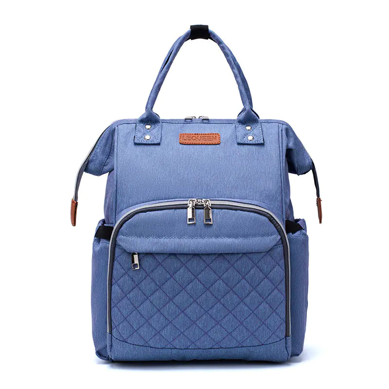 LEQUEEN Stylish Backpack for Moms - Trendy Travel Bag