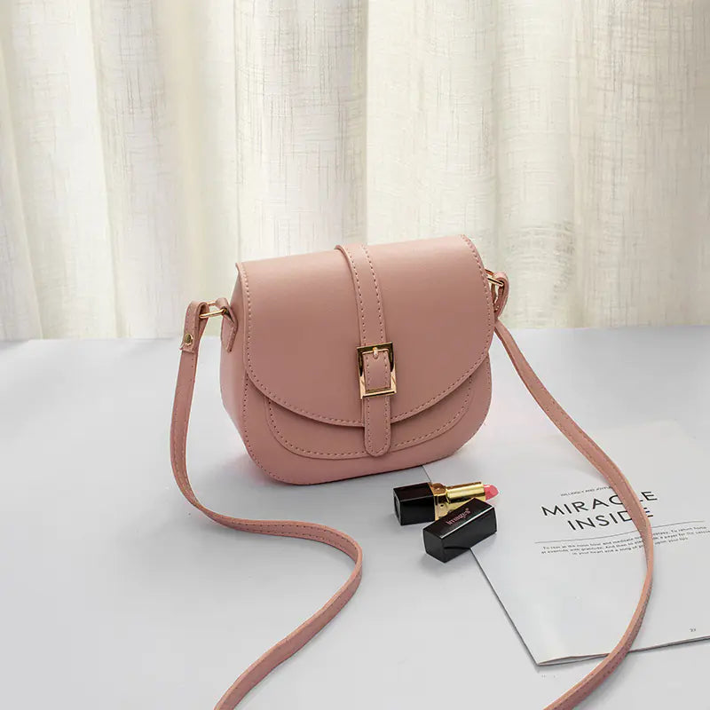 Stylish Women's Saddle Bag, Versatile Shoulder Crossbody