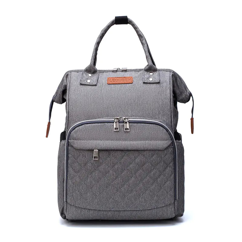LEQUEEN Stylish Backpack for Moms - Trendy Travel Bag