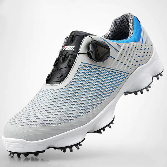 Precision Waterproof Golf Shoes with Dynamic Lacing System
