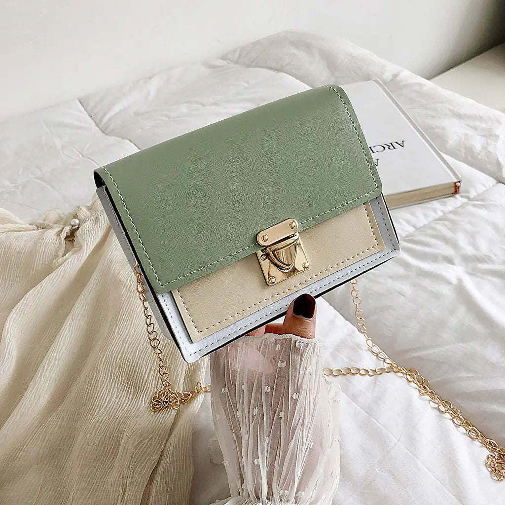 Mini Shoulder Crossbody Bag with Chain - Stylish Summer Bag