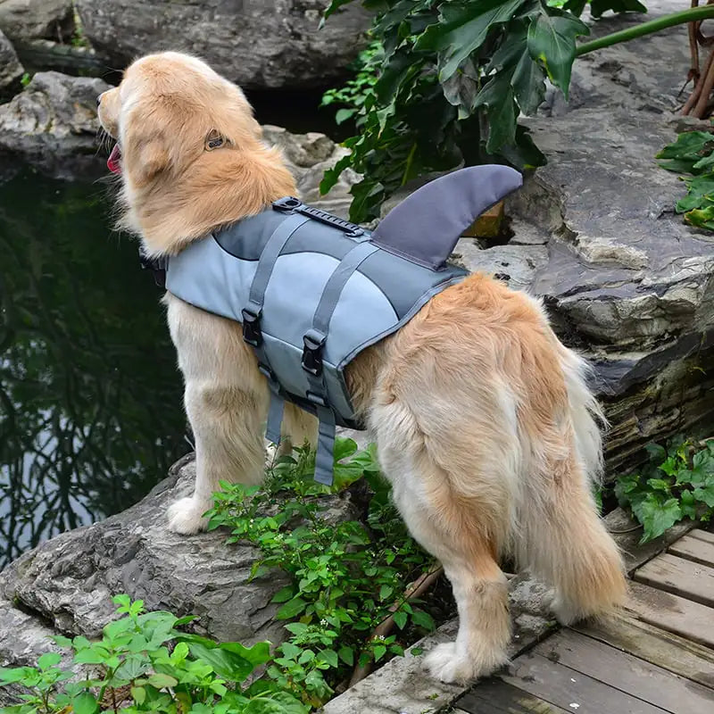 Adjustable Mermaid Shark Dog Life Vest