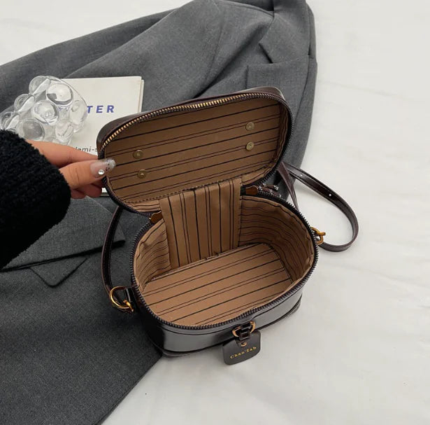 Elegant PU Leather Crossbody Bag