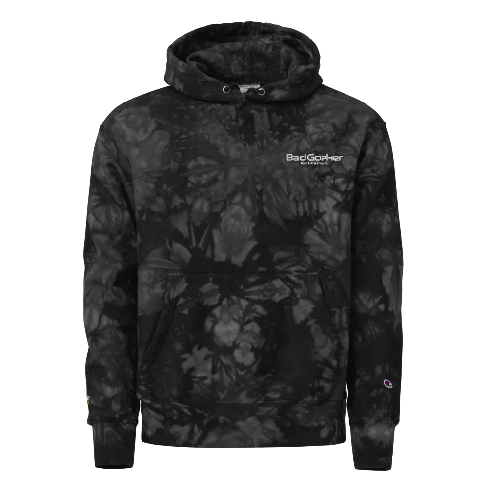 Bad Gopher & Champion - Tie-Dye Hoodie