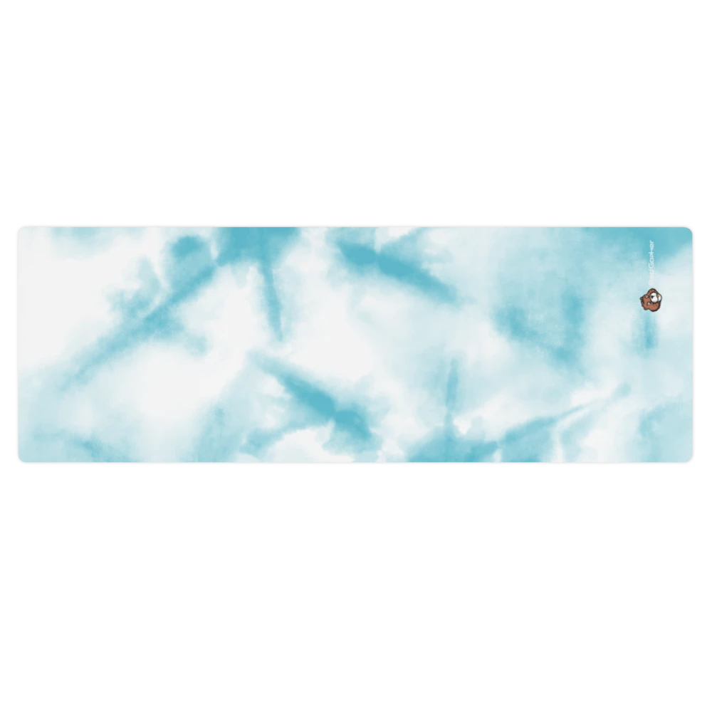 Bad Gopher - Ice Ice Baby Blue - Yoga Mat