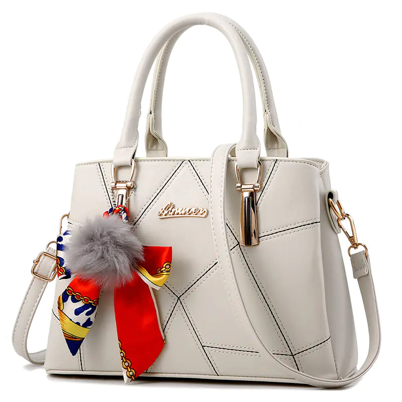 Stylish Women's Leather Crossbody Bag - 2018 New Design