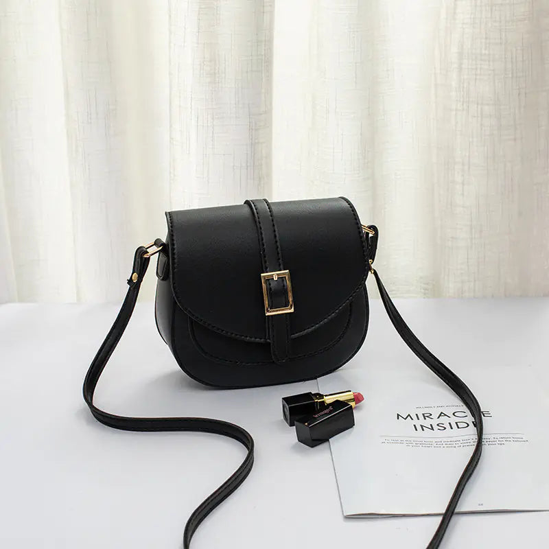 Stylish Women's Saddle Bag, Versatile Shoulder Crossbody