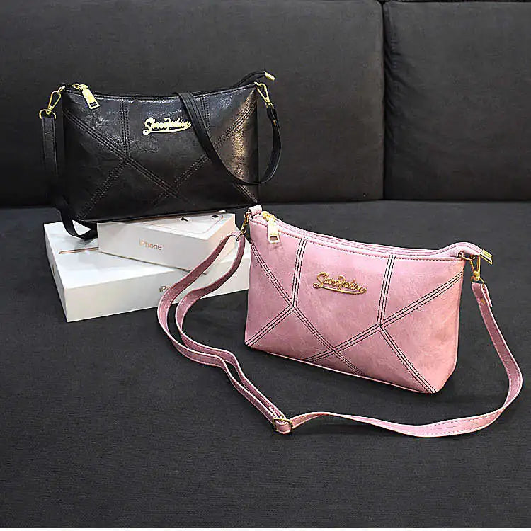 Trendy Women's Crossbody Bag with Stylish Stitching