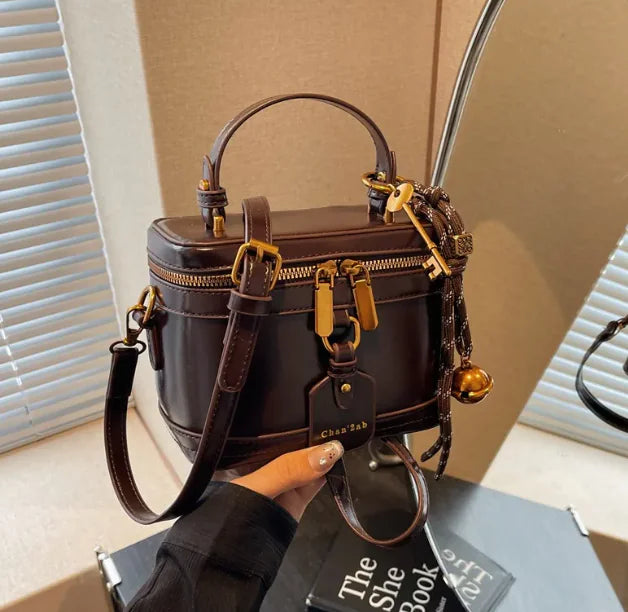 Elegant PU Leather Crossbody Bag