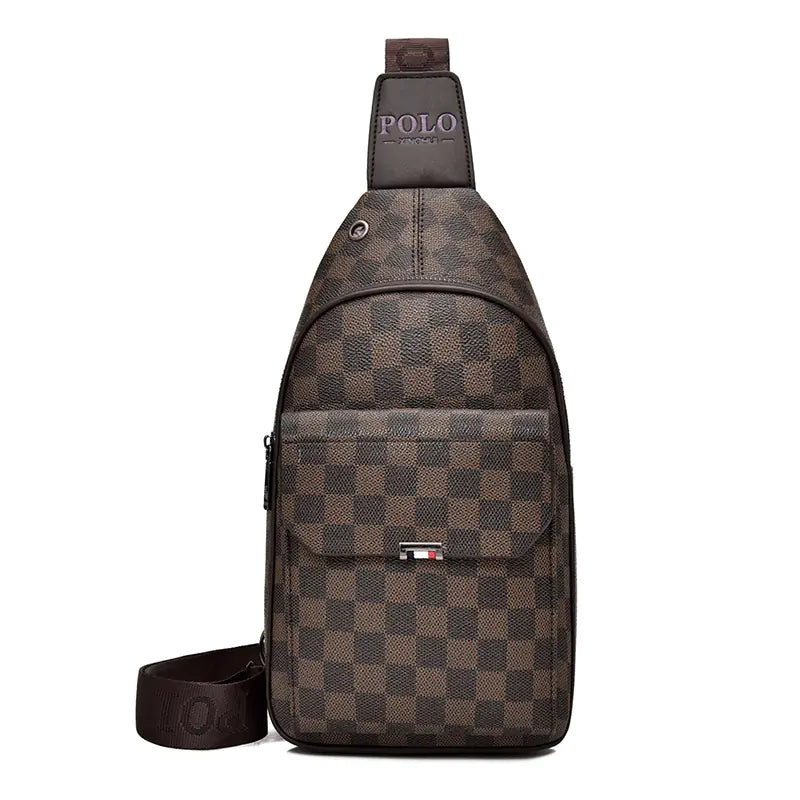 Men's Crossbody Chest Bag for Outdoor Leisure Use