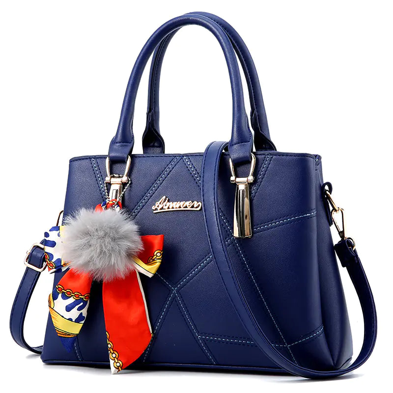 Stylish Women's Leather Crossbody Bag - 2018 New Design