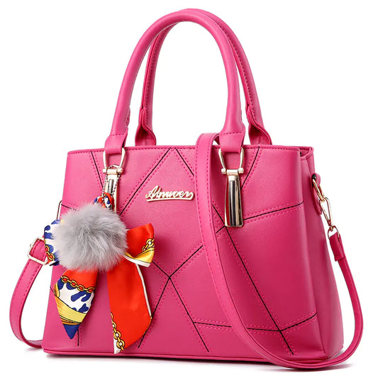 Stylish Women's Leather Crossbody Bag - 2018 New Design