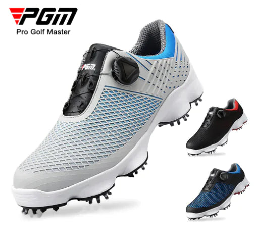 Precision Waterproof Golf Shoes with Dynamic Lacing System