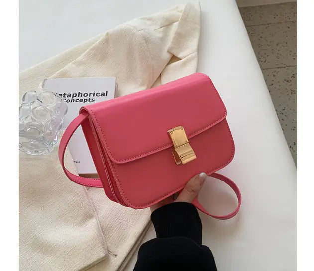Vintage Versatile Crossbody Bag with Stylish Texture