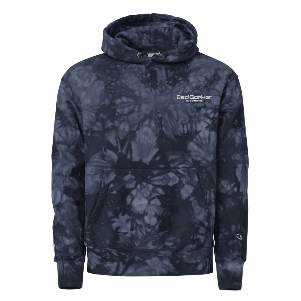 Bad Gopher & Champion - Tie-Dye Hoodie