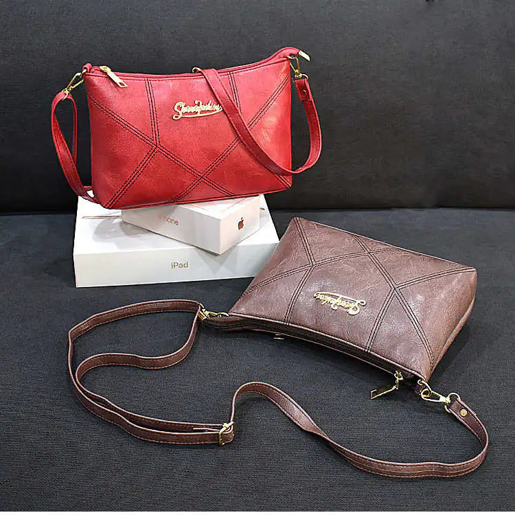 Trendy Women's Crossbody Bag with Stylish Stitching
