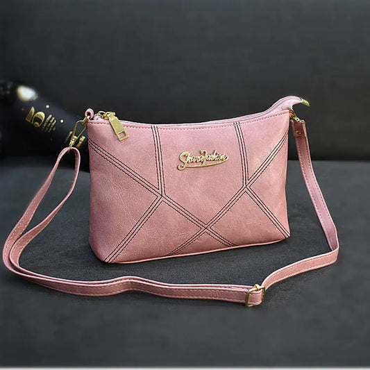 Trendy Women's Crossbody Bag with Stylish Stitching