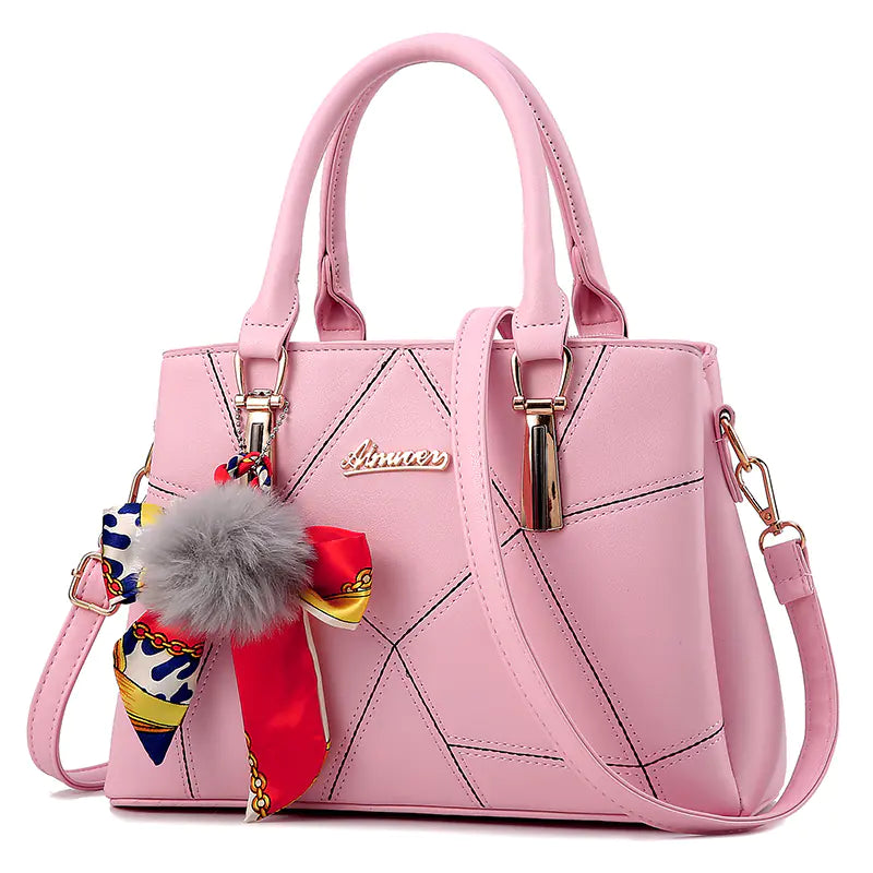 Stylish Women's Leather Crossbody Bag - 2018 New Design