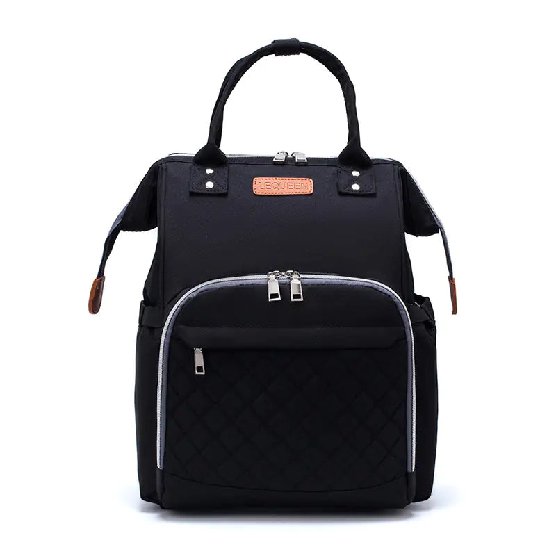 LEQUEEN Stylish Backpack for Moms - Trendy Travel Bag